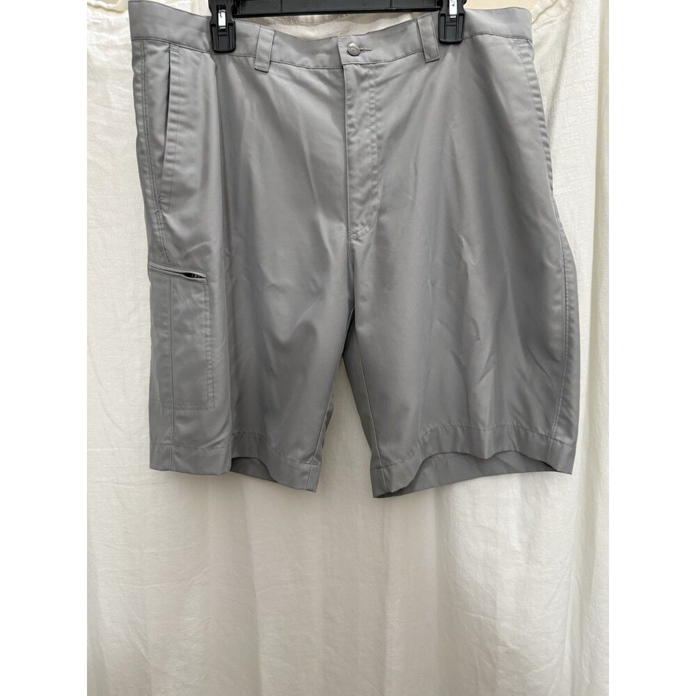 Callaway Golf Shorts Gray Performance Stretch Opti Dri Mens Casual 36